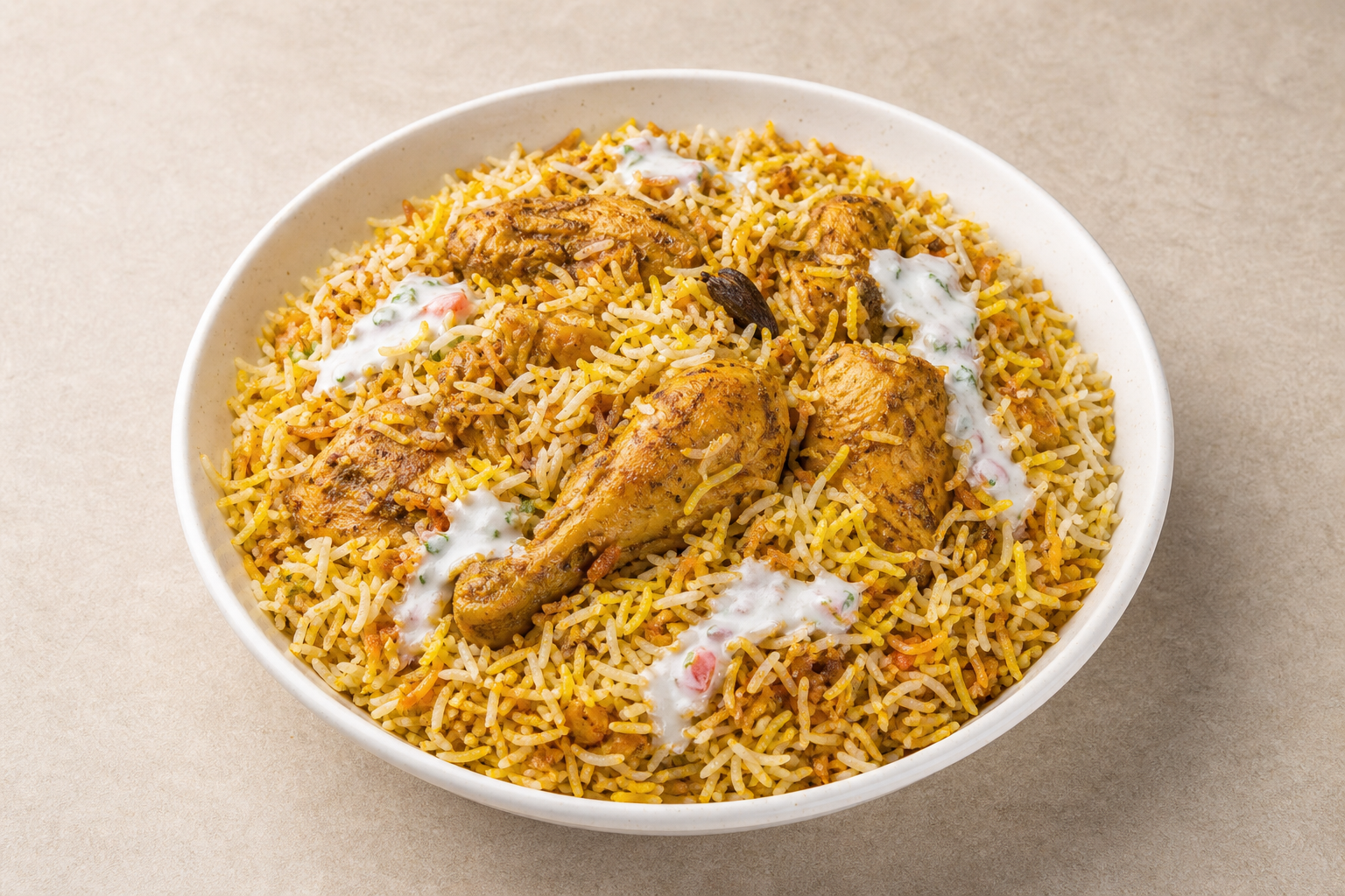 Photorealistic Chicken biryani box P04 food image by VDAMO