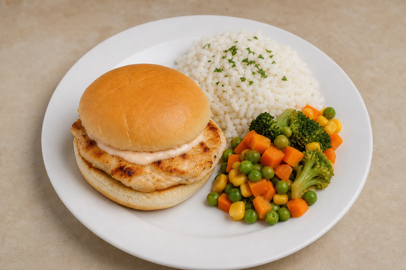 AR Kids burger meal fast-food P01 — Argentina dish