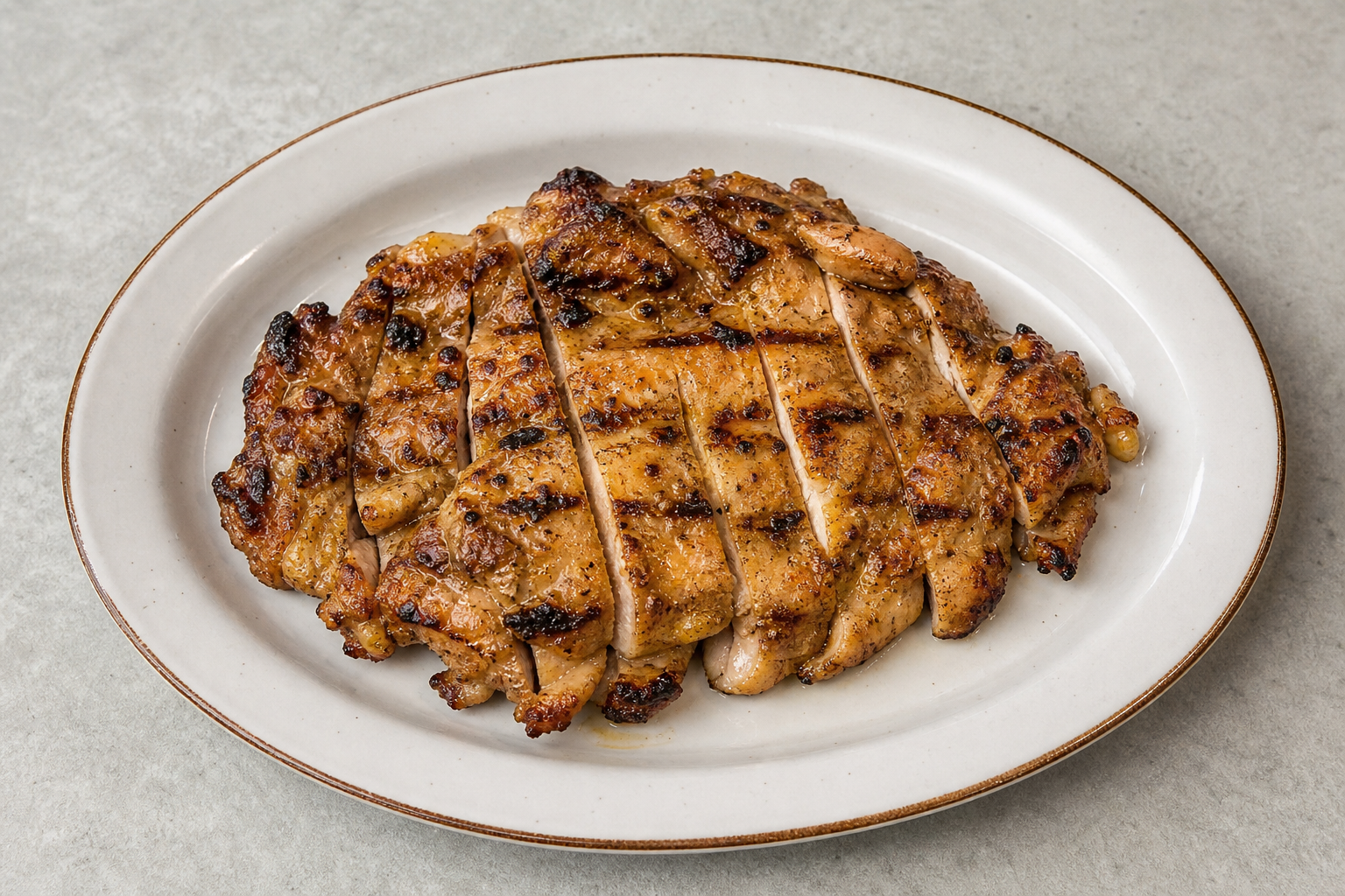 AT Grilled chicken steak western P03 — Austria dish
