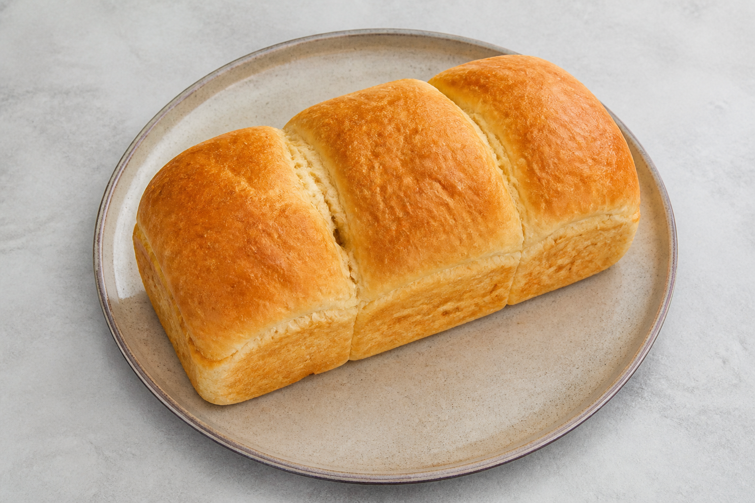 Photorealistic AU Milk bread loaf bakery P10 food image by VDAMO