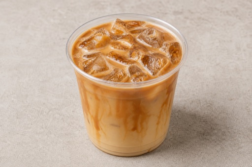 Photorealistic AU Caramel latte coffee P07 food image by VDAMO