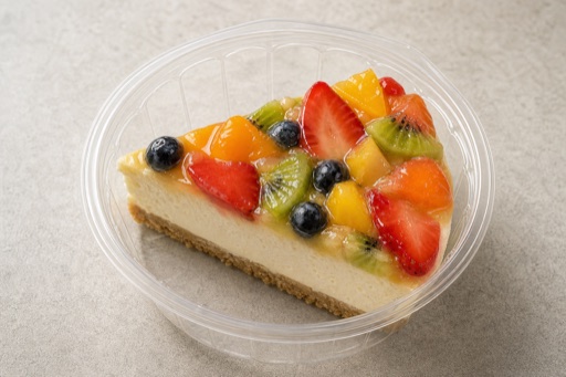 AU Fruit cheesecake slice dessert P07 — Australia dish