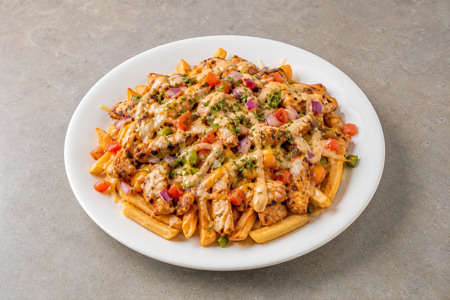 AU Loaded fries fast-food P01 — Australia dish
