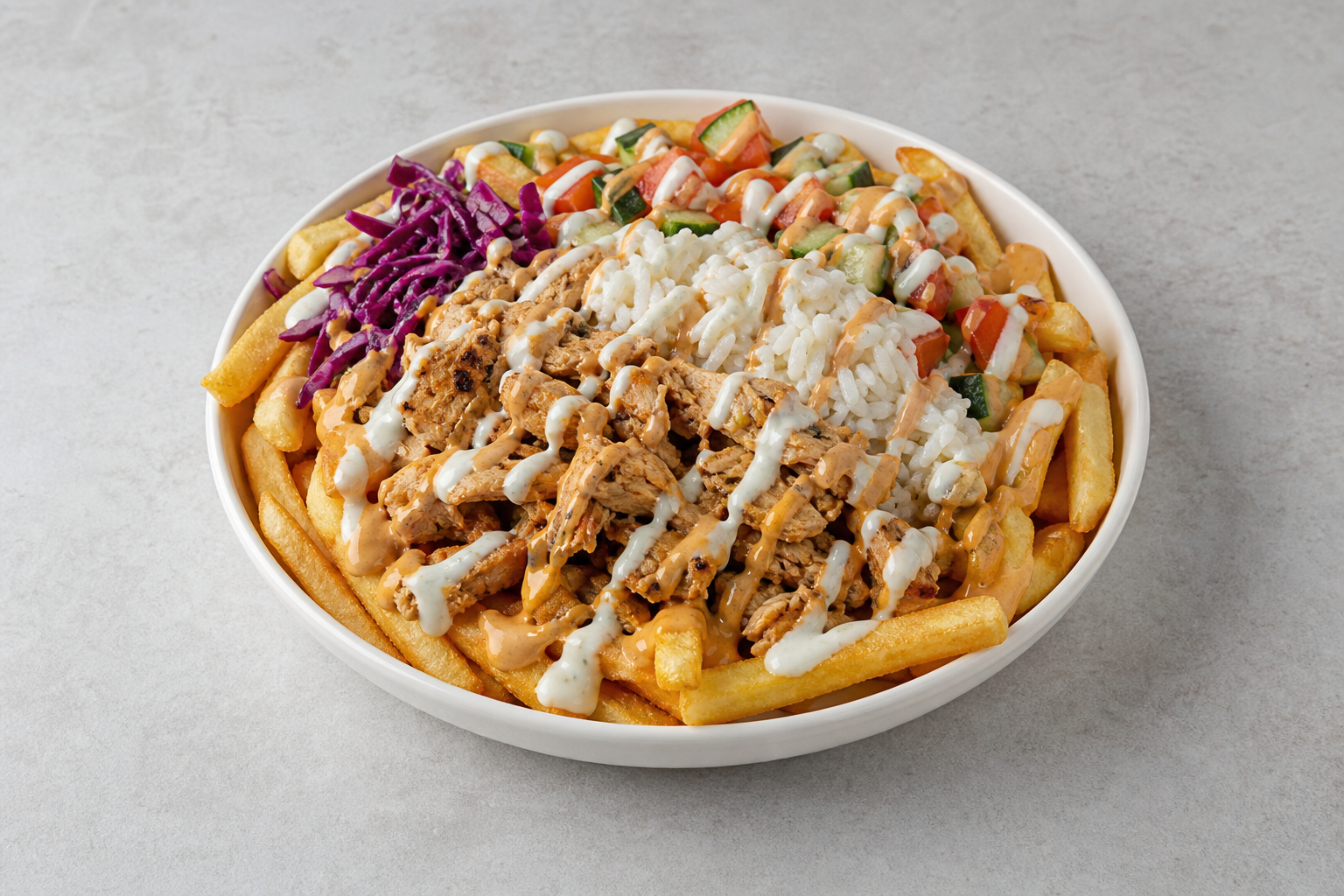 AU Loaded fries fast-food P04 — Australia dish