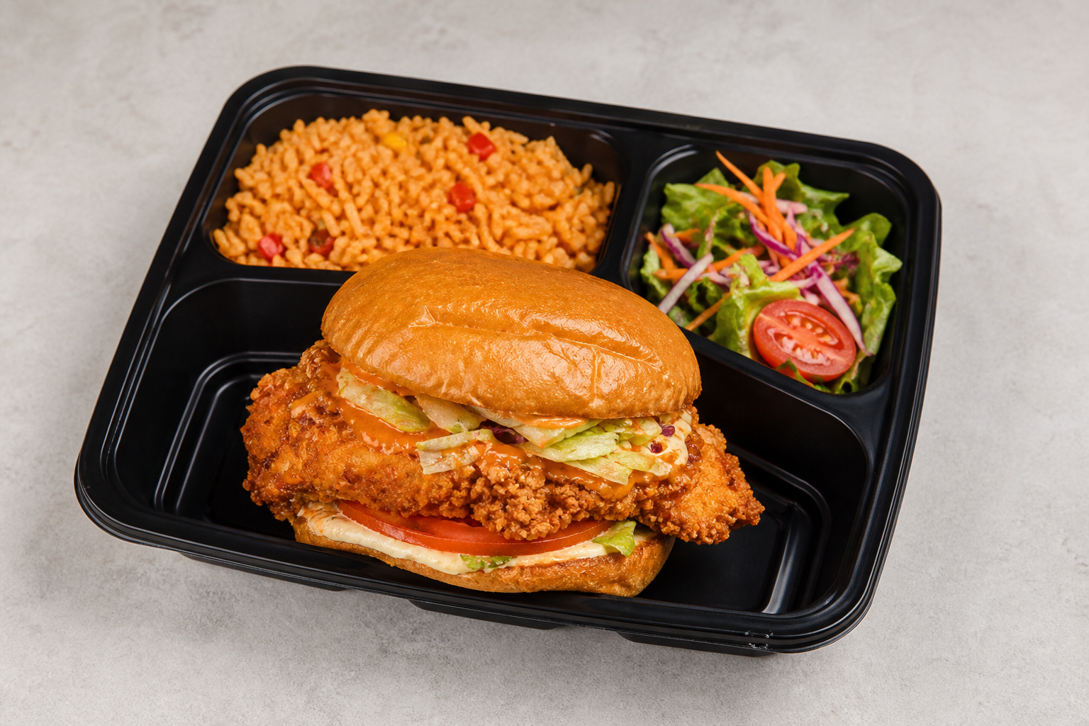 AU Spicy chicken sandwich fast-food P08 — Australia dish