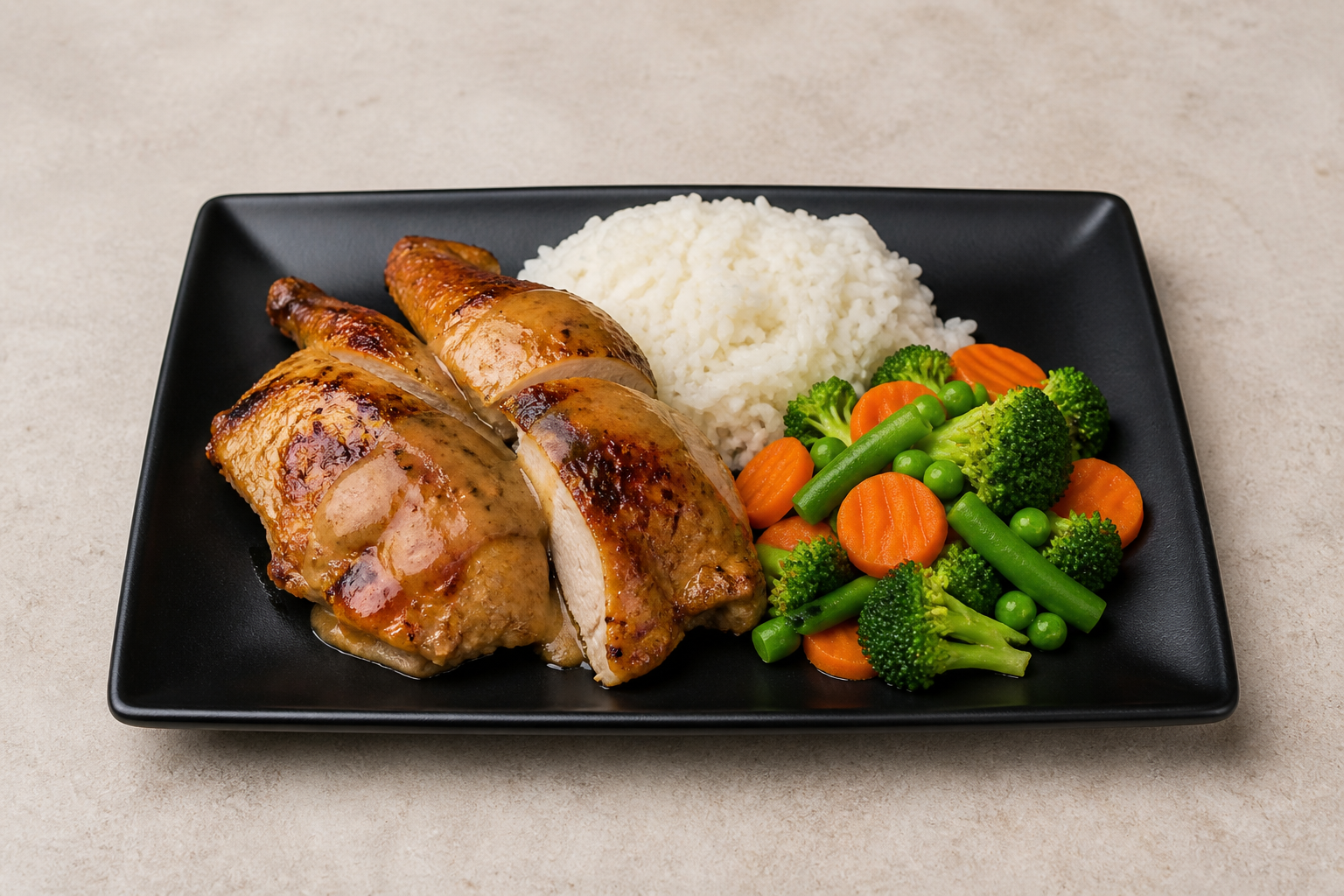 AU Roast chicken meal western P02 — Australia dish