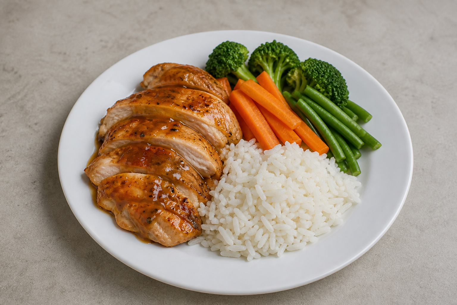 AU Roast chicken meal western P09 — Australia dish