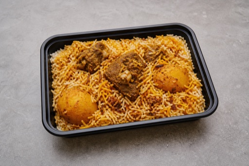 Bangladeshi biryani box P06 — dish