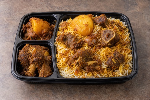 Bangladeshi biryani box P08 — dish