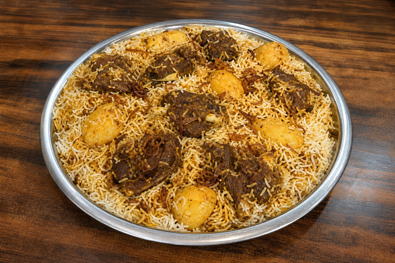 Bangladeshi biryani box P10 — dish