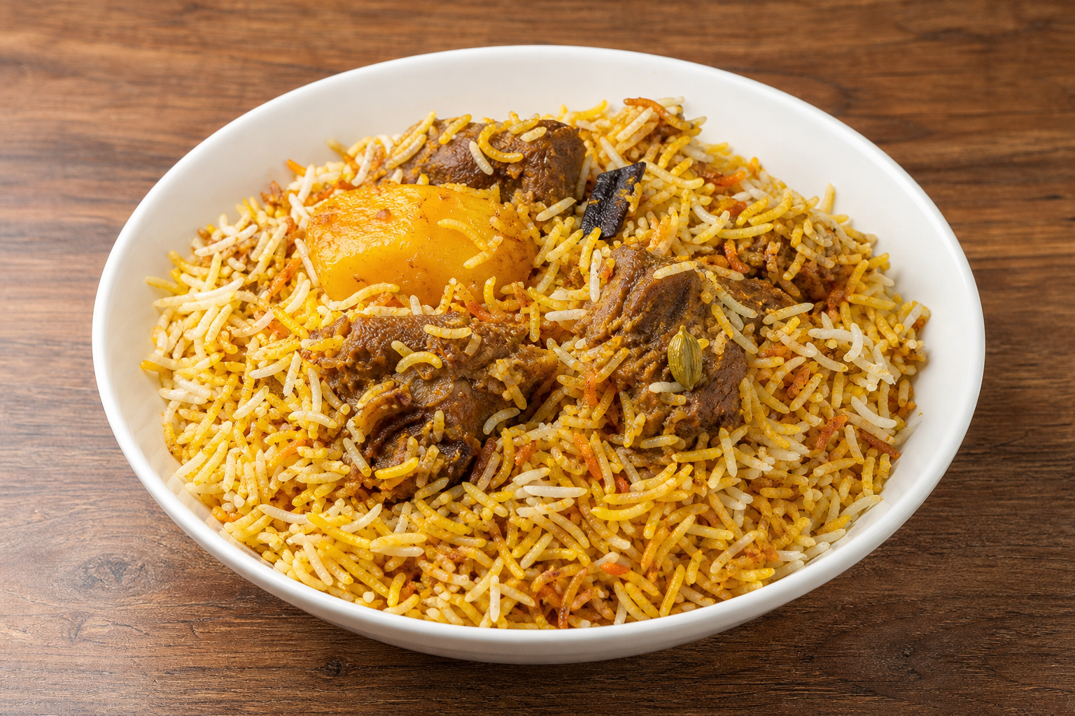 Bangladeshi biryani box P04 — dish