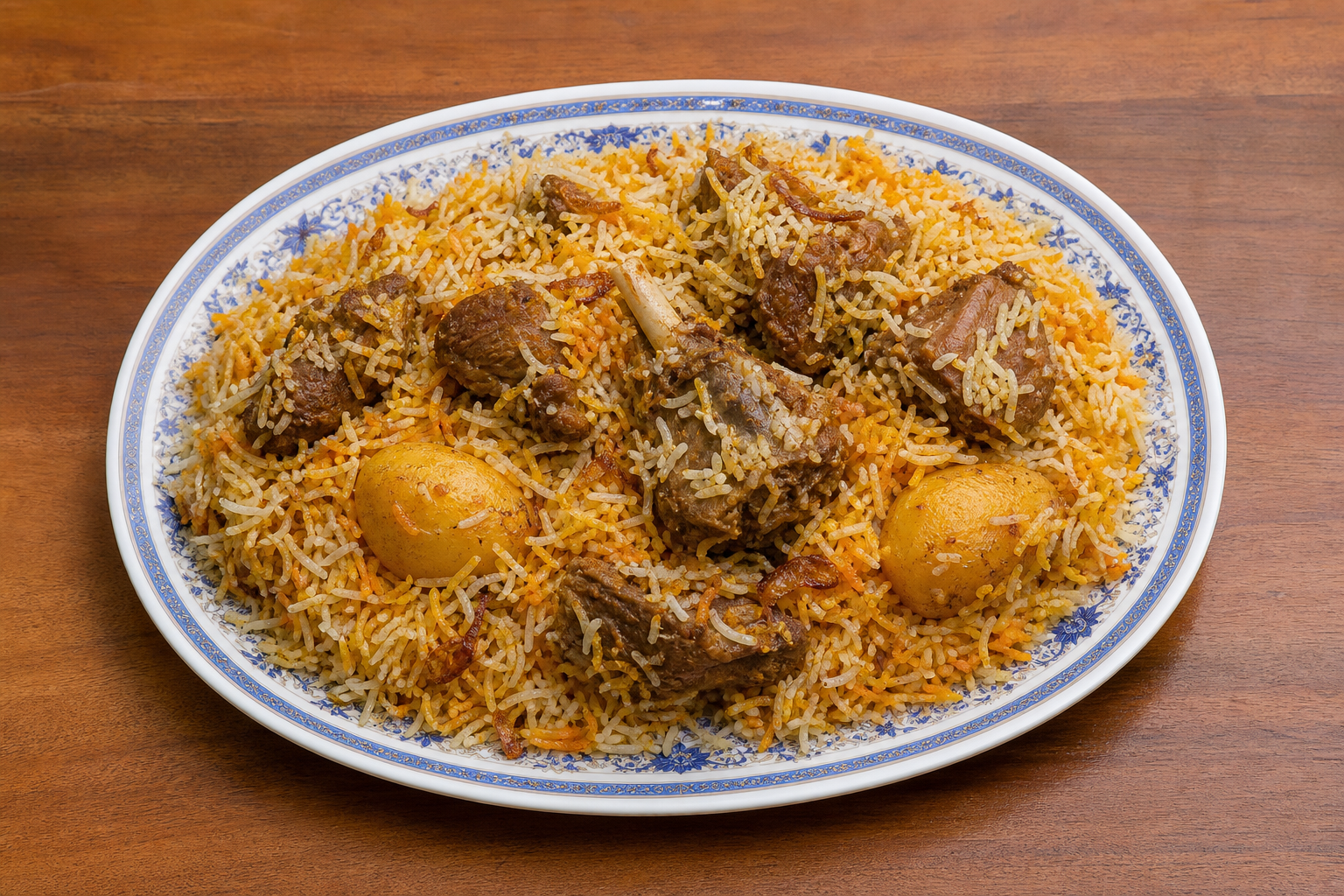Bangladeshi biryani box P03 — dish