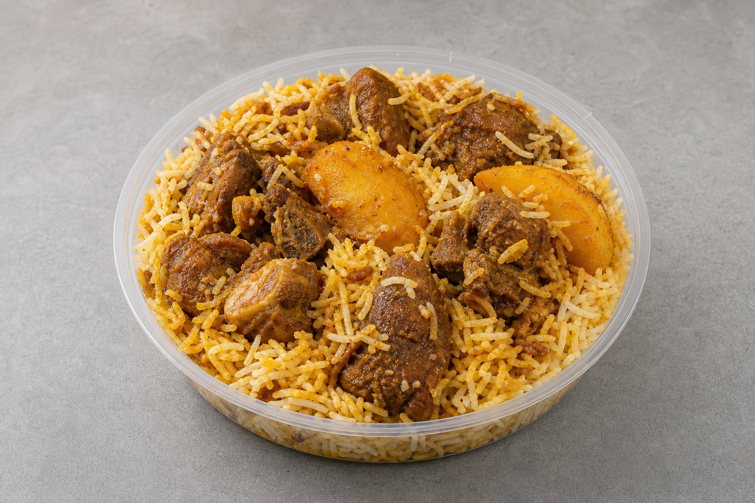 Bangladeshi biryani box P07 — dish