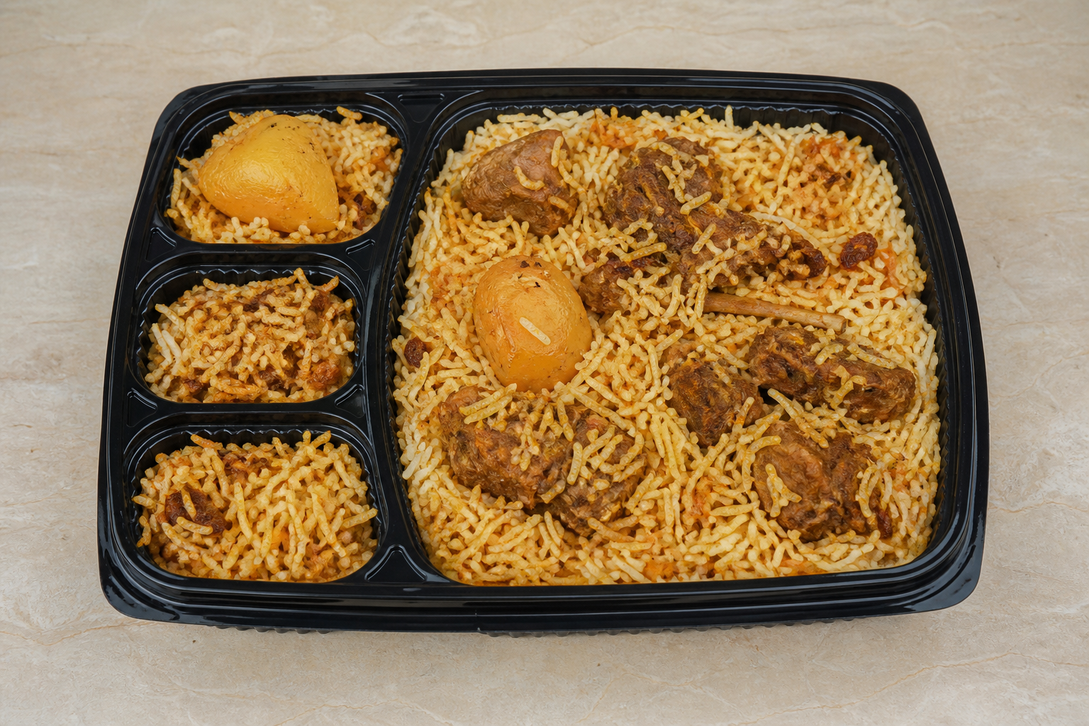 Bangladeshi biryani box P08 — dish