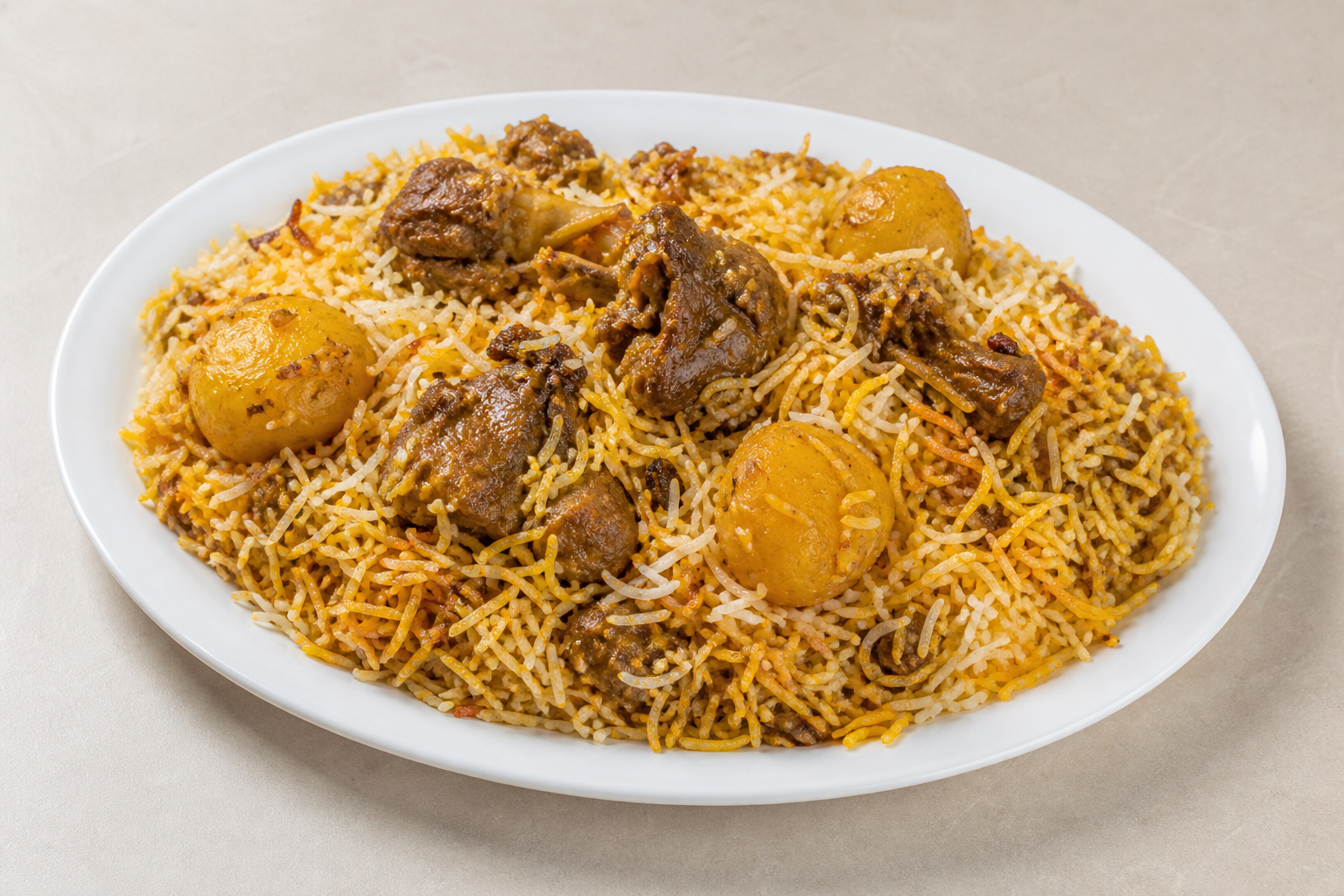 Bangladeshi biryani box P03 — dish