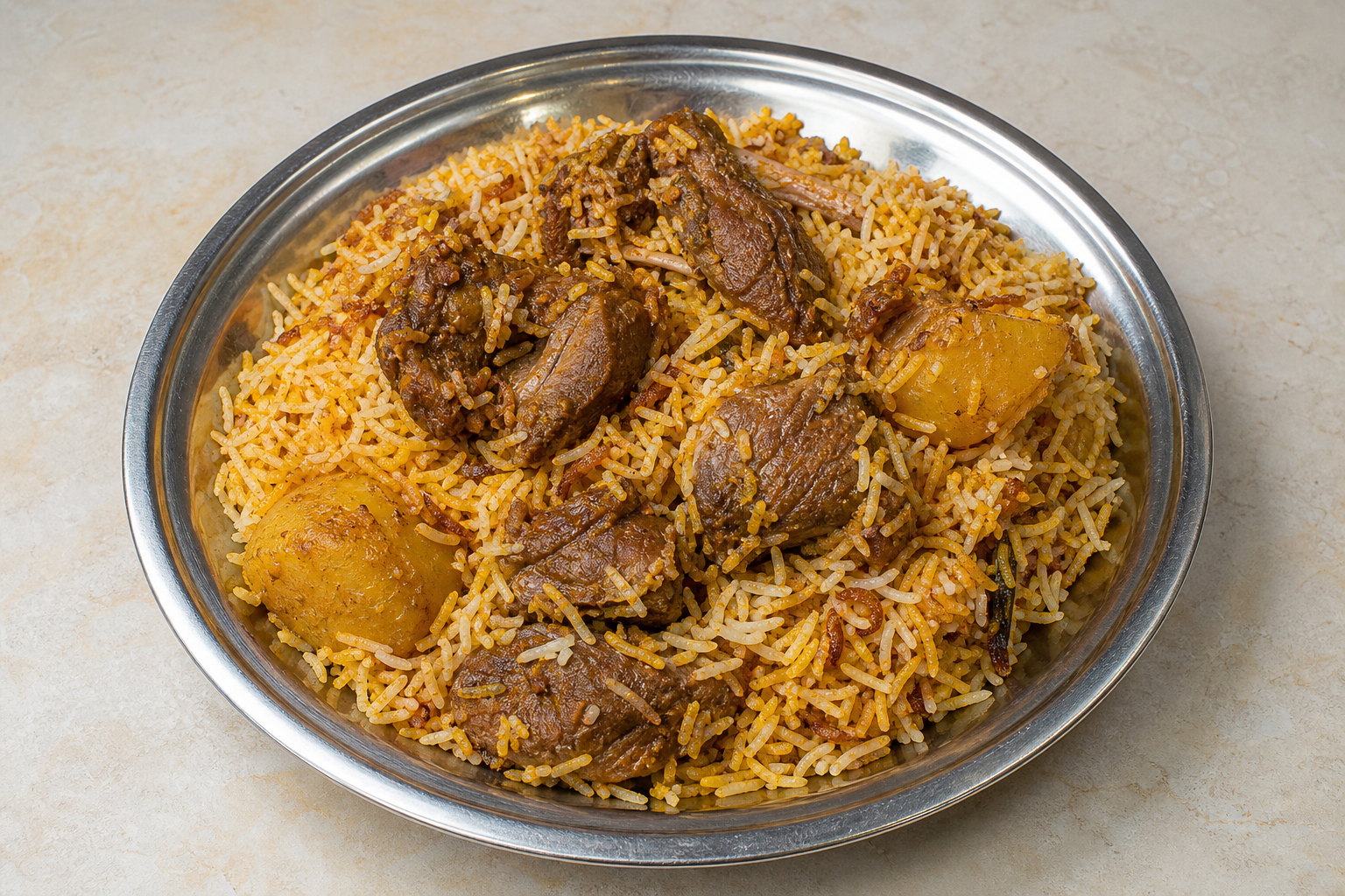Bangladeshi biryani box P05 — dish