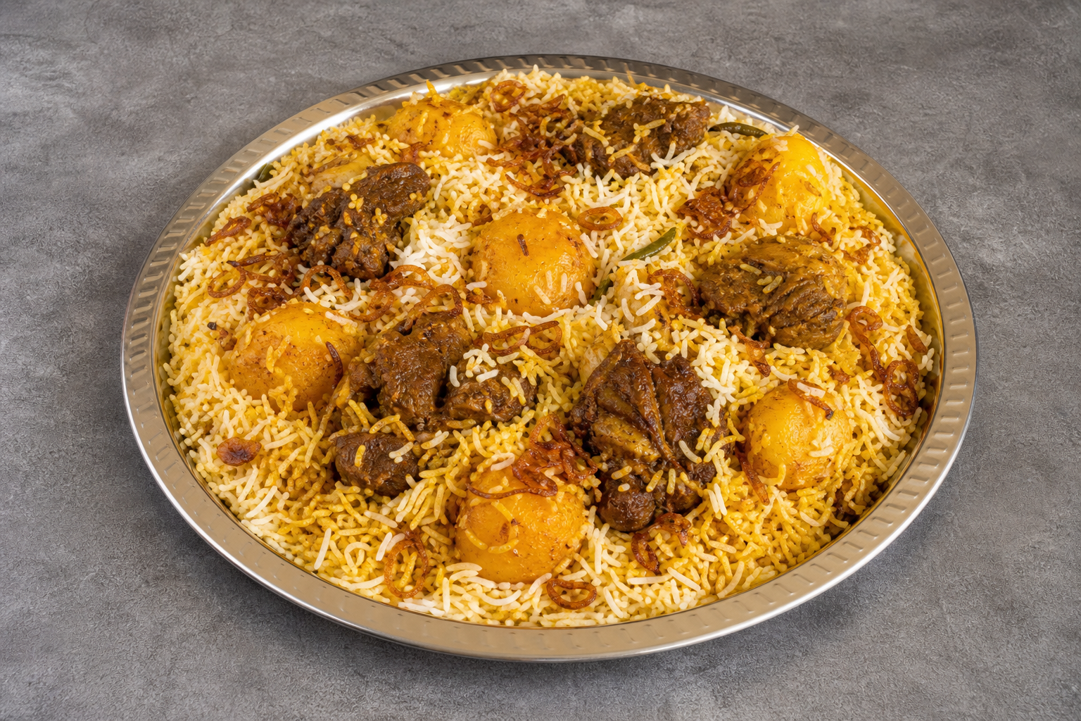 Bangladeshi biryani box P10 — dish