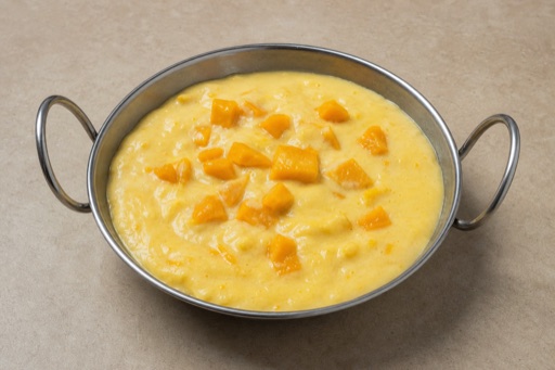 Photorealistic BE Mango pudding cup dessert P05 food image by VDAMO