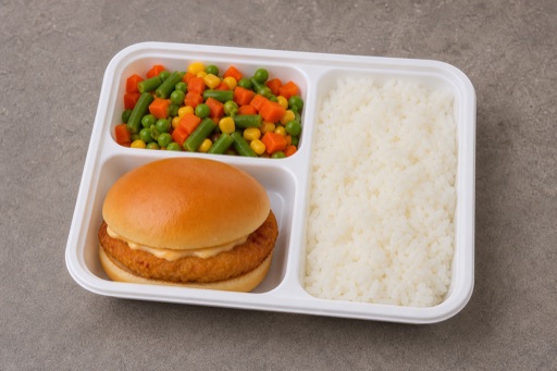 BE Kids burger meal fast-food P08 — Belgium dish