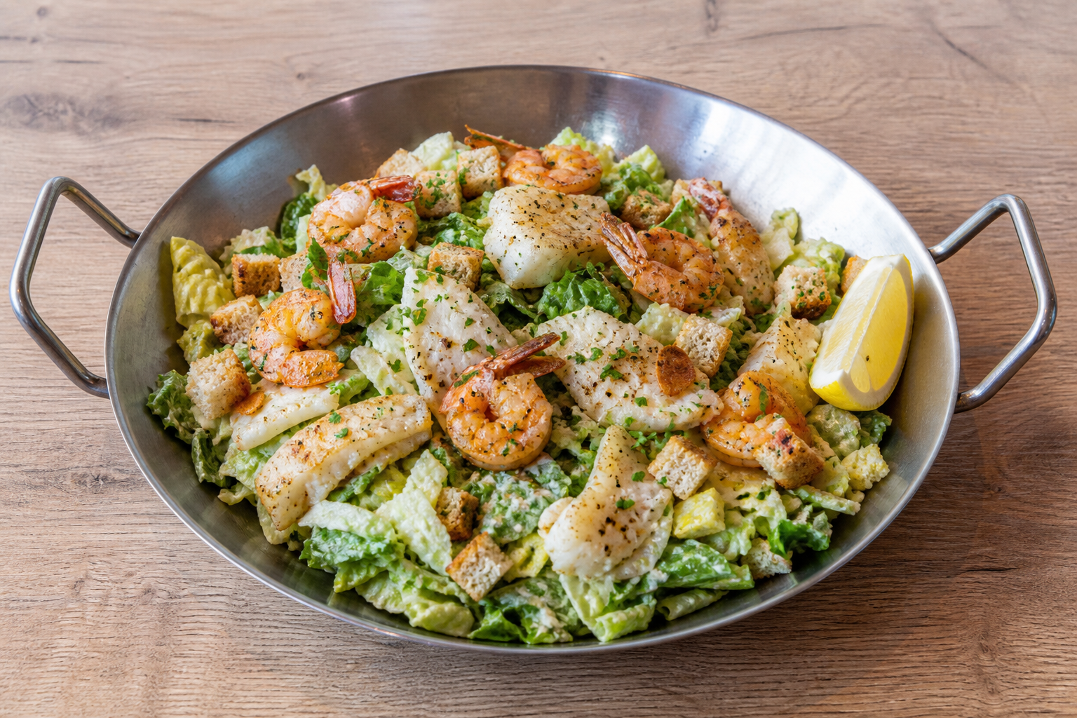 Photorealistic BE Caesar salad chicken western P05 food image by VDAMO