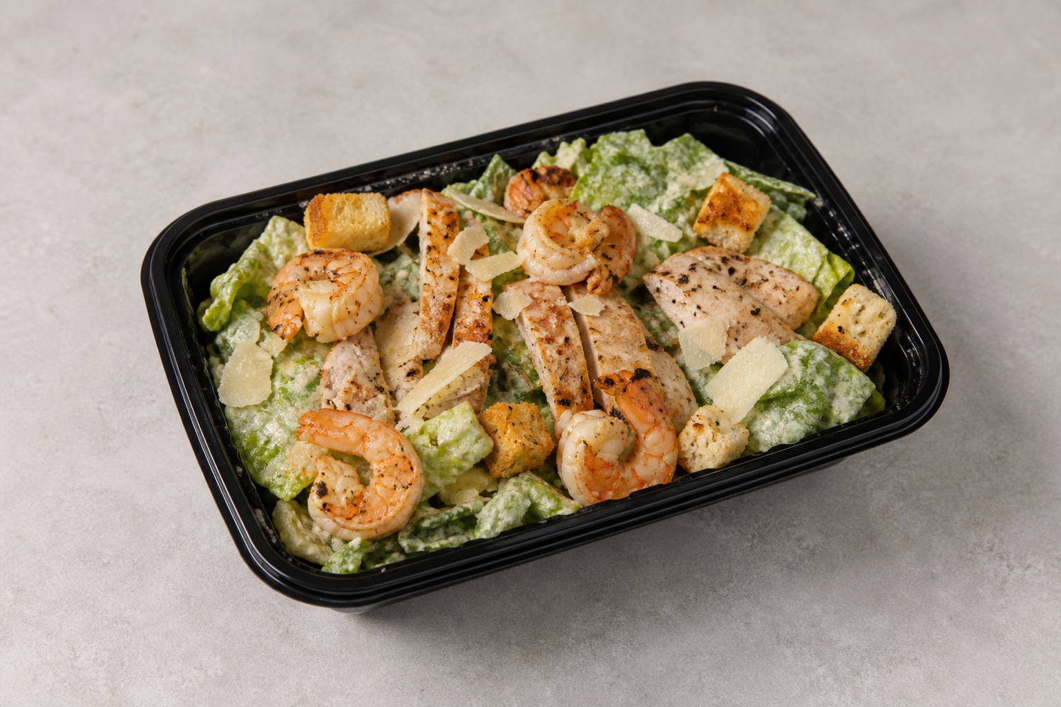 Photorealistic BE Caesar salad chicken western P06 food image by VDAMO