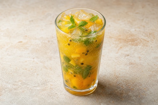 BO Tropical juice glass bar-drink P04 — Bolivia dish