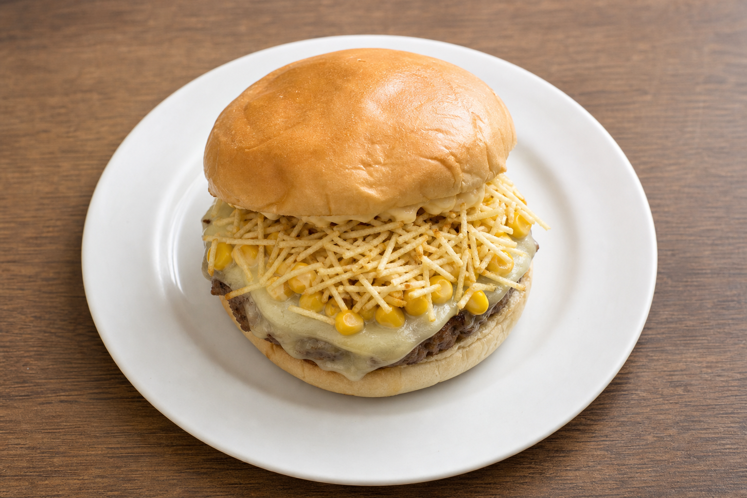 Photorealistic Brazilian X-burger P01 food image by VDAMO