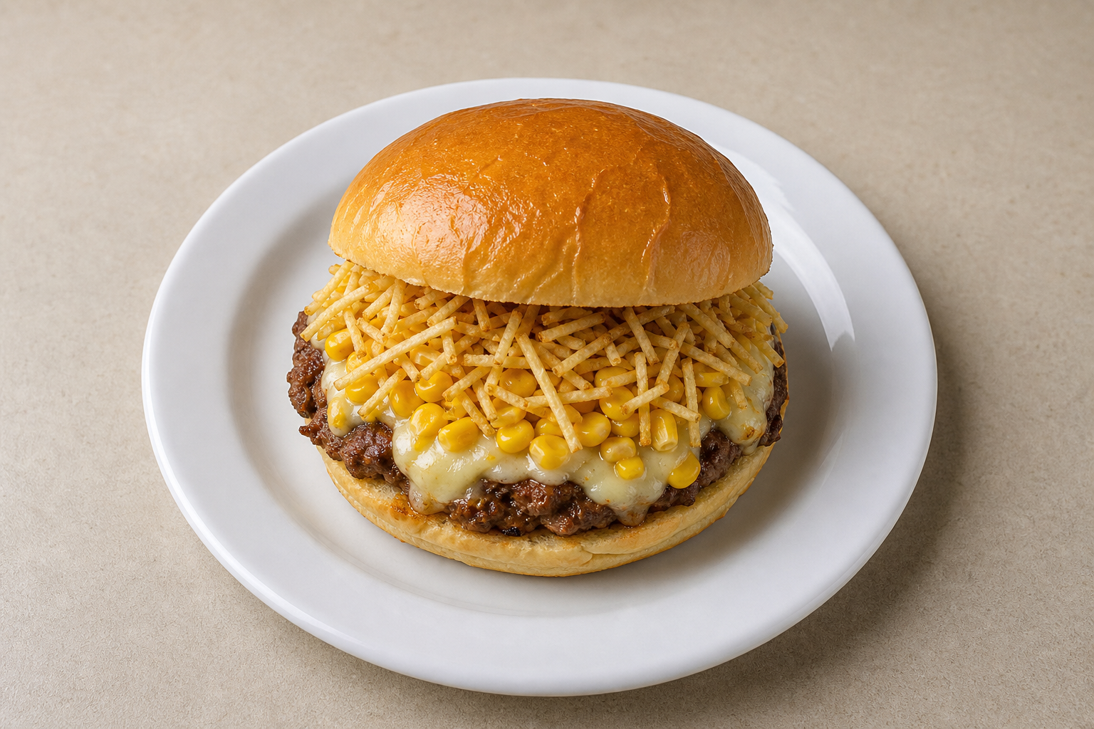 Photorealistic Brazilian X-burger P01 food image by VDAMO
