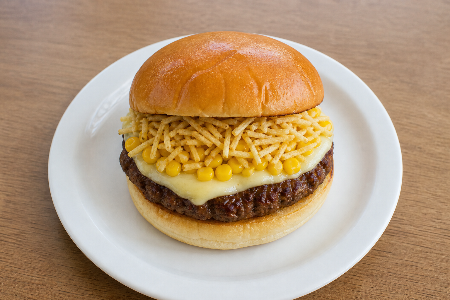 Photorealistic Brazilian X-burger P01 food image by VDAMO