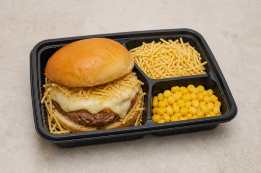Photorealistic Brazilian X-burger P08 food image by VDAMO