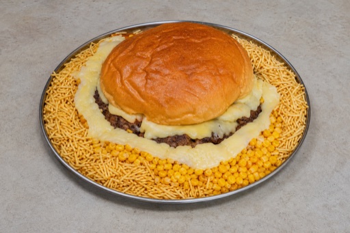Photorealistic Brazilian X-burger P10 food image by VDAMO