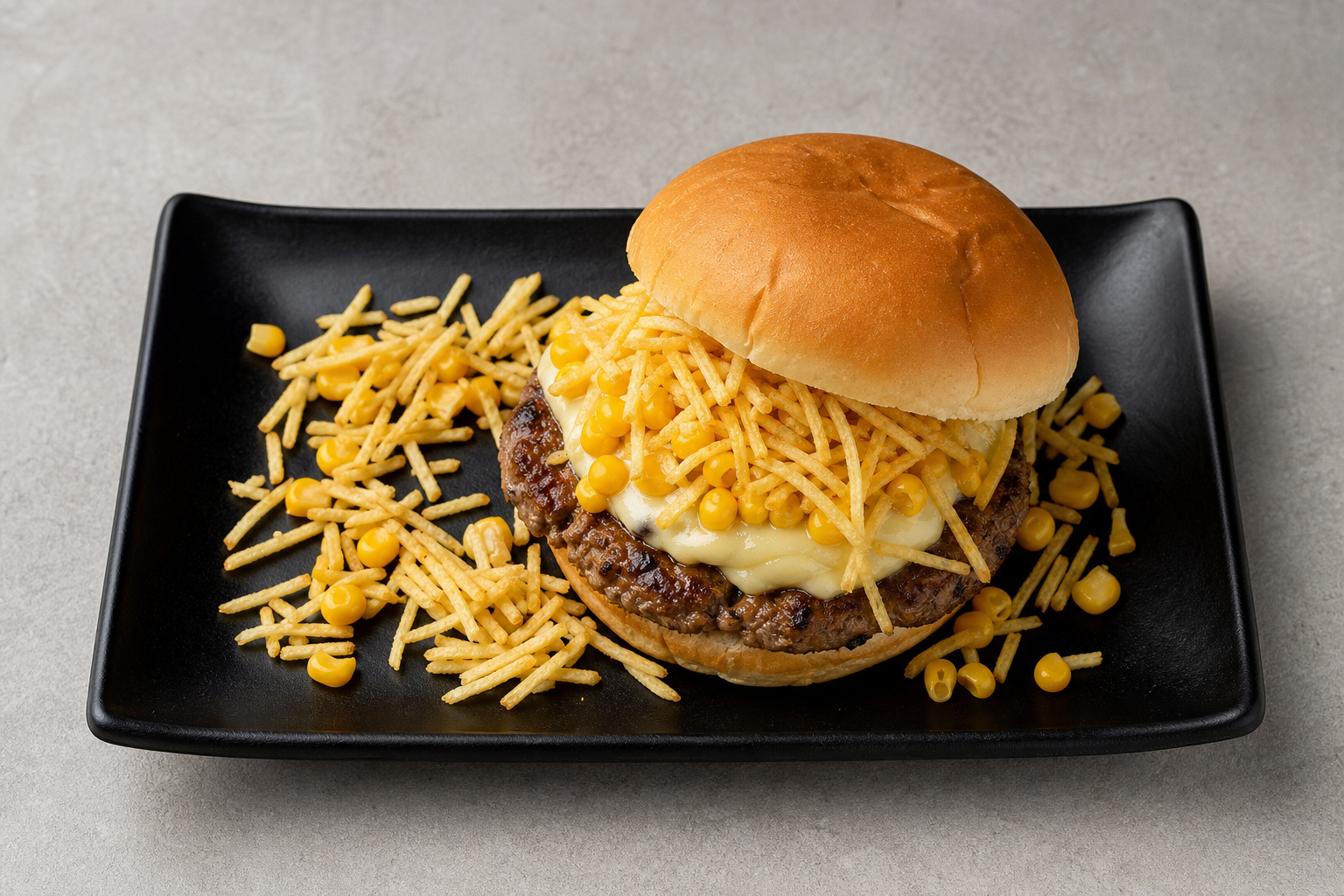 Photorealistic Brazilian X-burger P02 food image by VDAMO