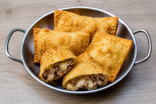 Photorealistic Brazilian pastel P05 food image by VDAMO