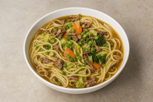 Photorealistic BR Noodle box set quick-service P04 food image by VDAMO