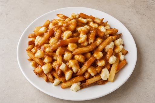 Photorealistic Canadian poutine P01 food image by VDAMO