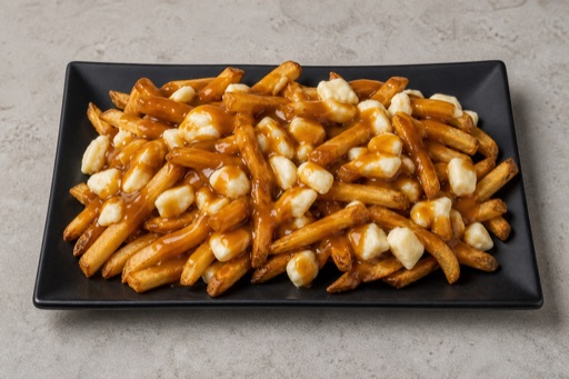 Photorealistic Canadian poutine P02 food image by VDAMO