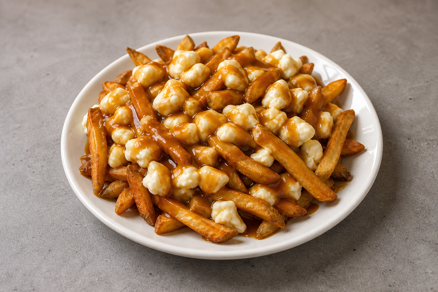 Photorealistic Canadian poutine P09 food image by VDAMO