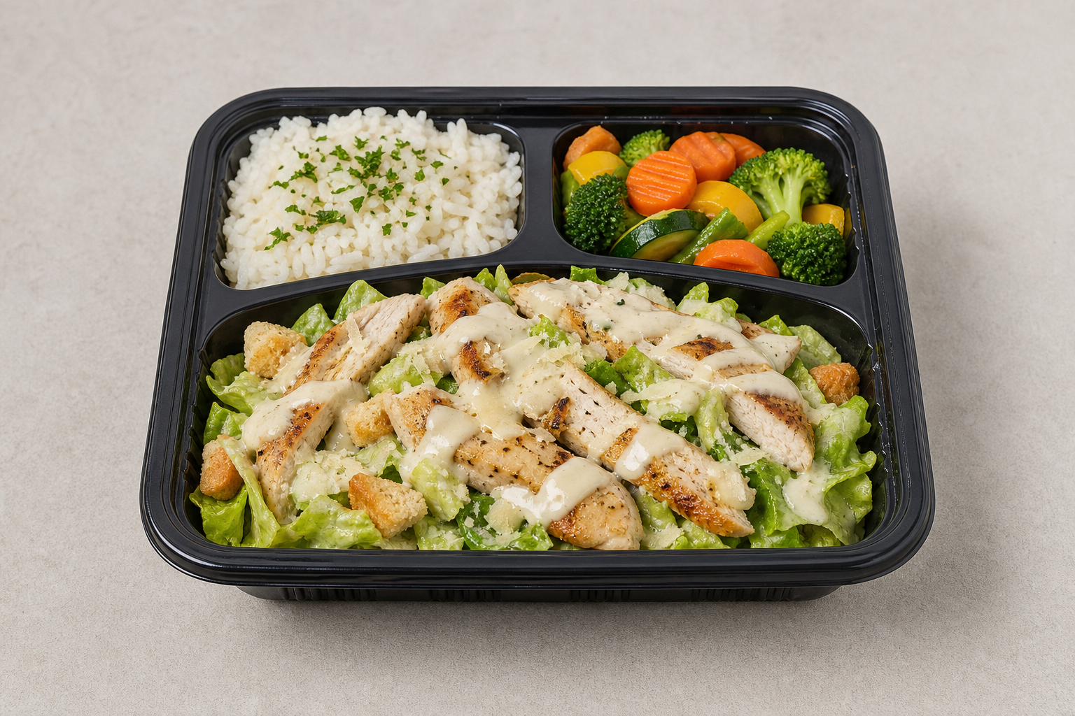 Photorealistic CA Caesar salad chicken western P08 food image by VDAMO