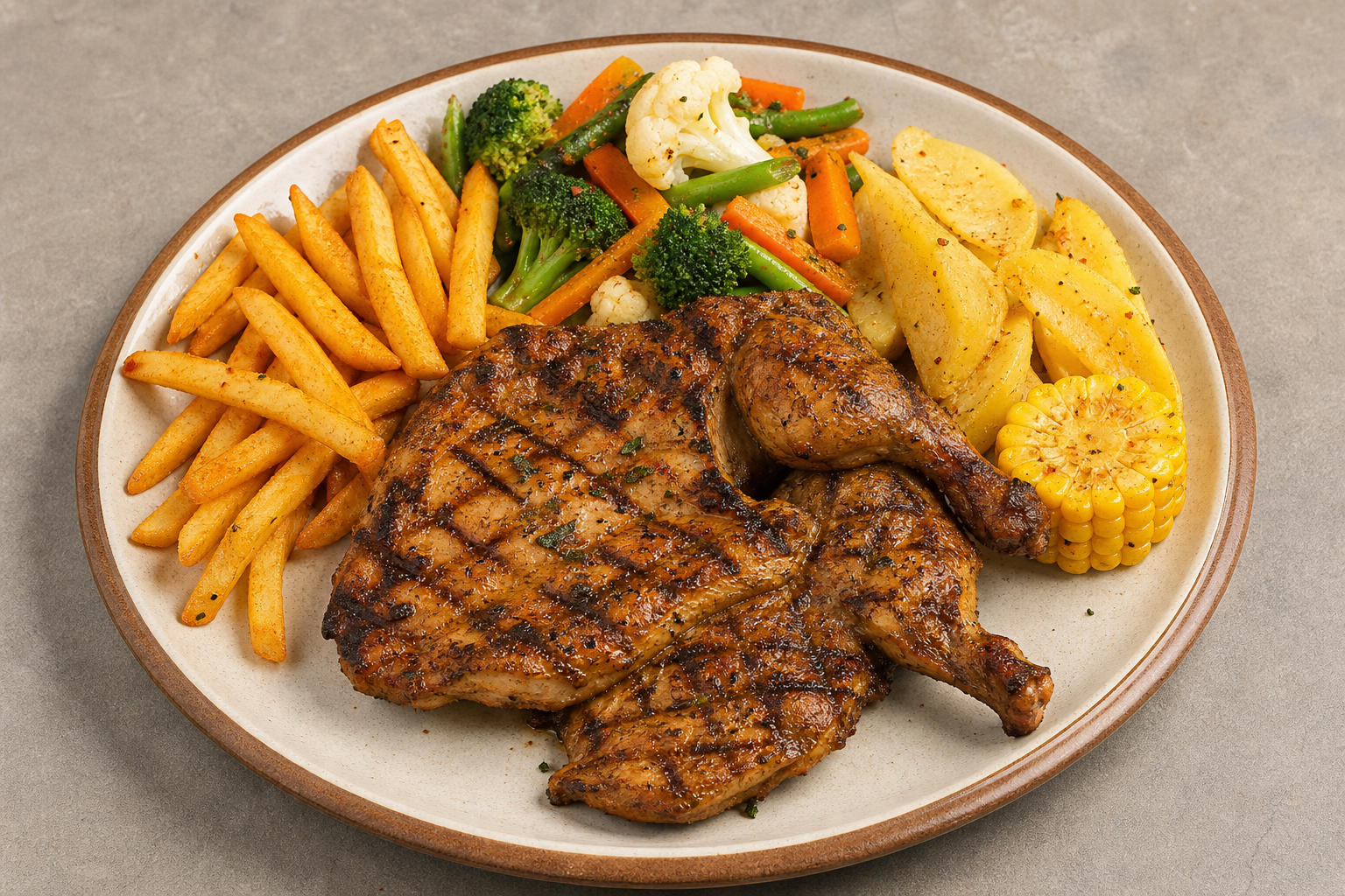 CA Grilled chicken steak western P10 — Canada dish
