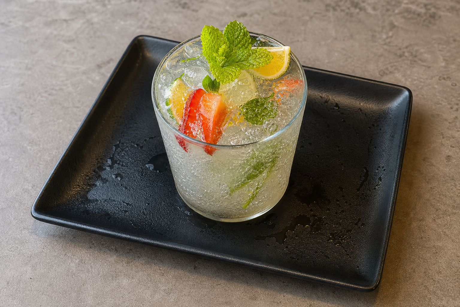 Photorealistic CL Fruit soda cooler bar-drink P02 food image by VDAMO
