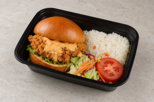 CL Crispy chicken burger fast-food P06 — Chile dish