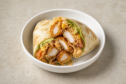 CL Fried chicken wrap fast-food P04 — Chile dish