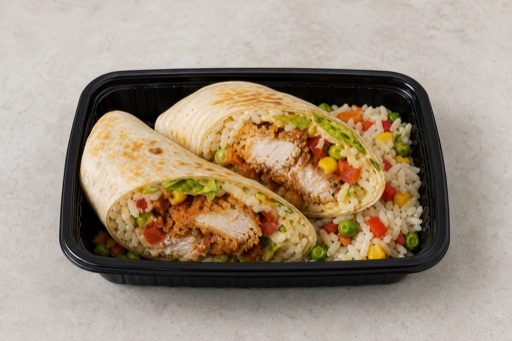 CL Fried chicken wrap fast-food P06 — Chile dish