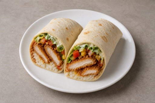 CL Fried chicken wrap fast-food P09 — Chile dish