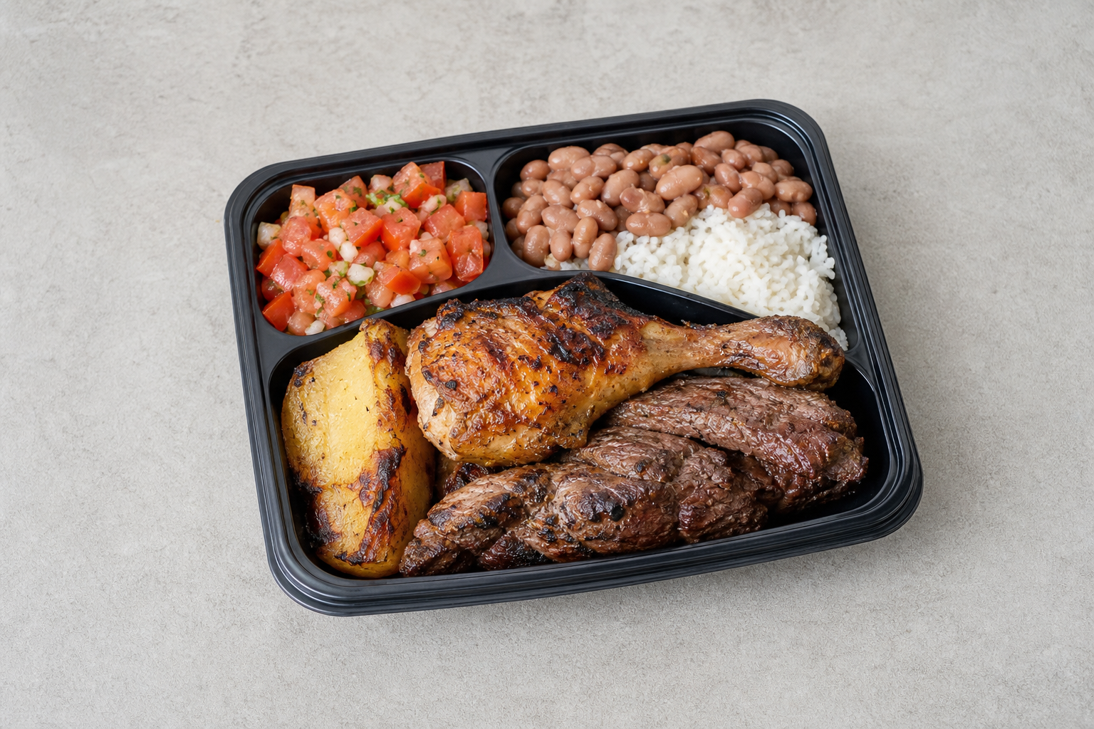CL Grilled chicken meal latin P06 — Chile dish
