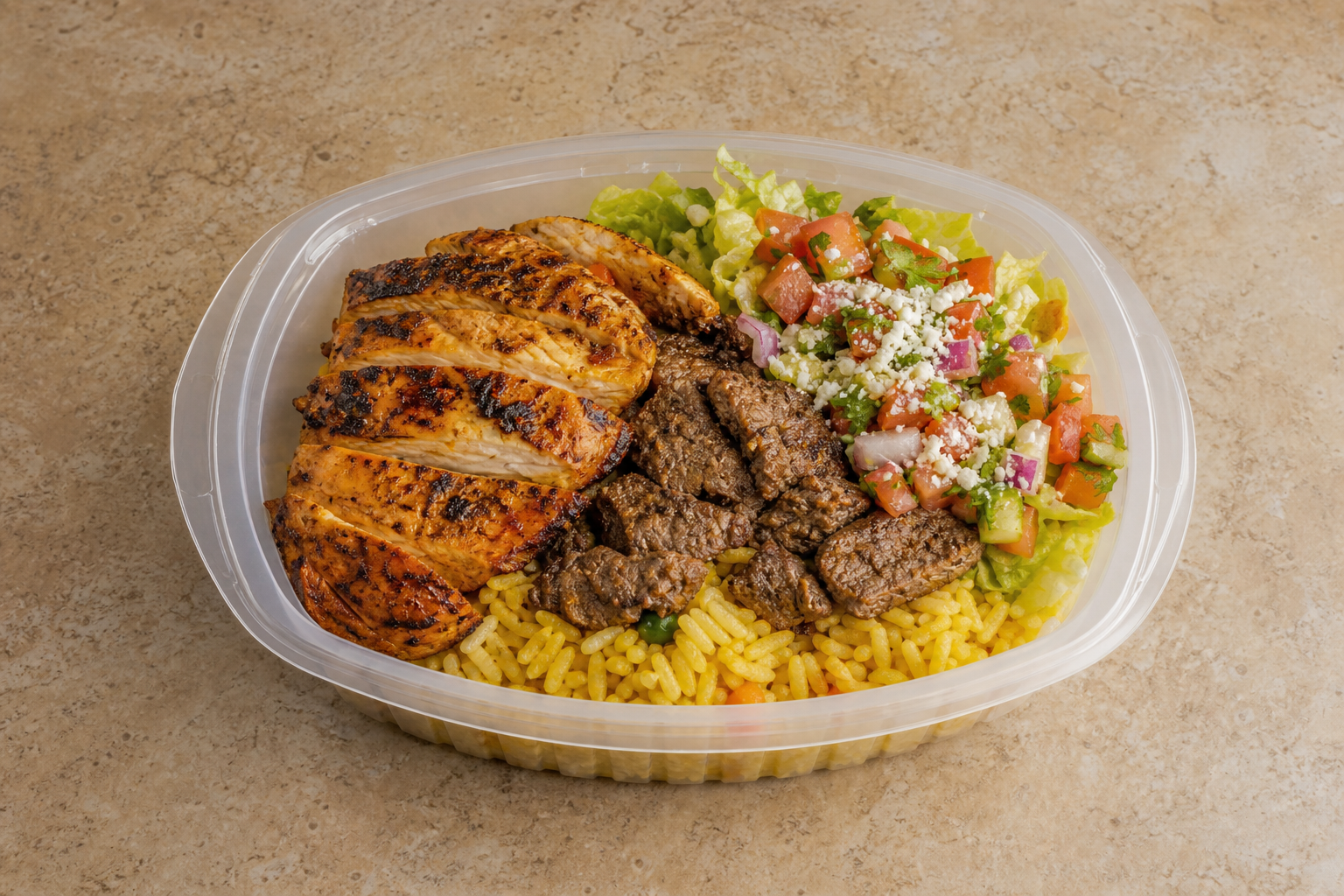 CL Grilled chicken meal latin P07 — Chile dish