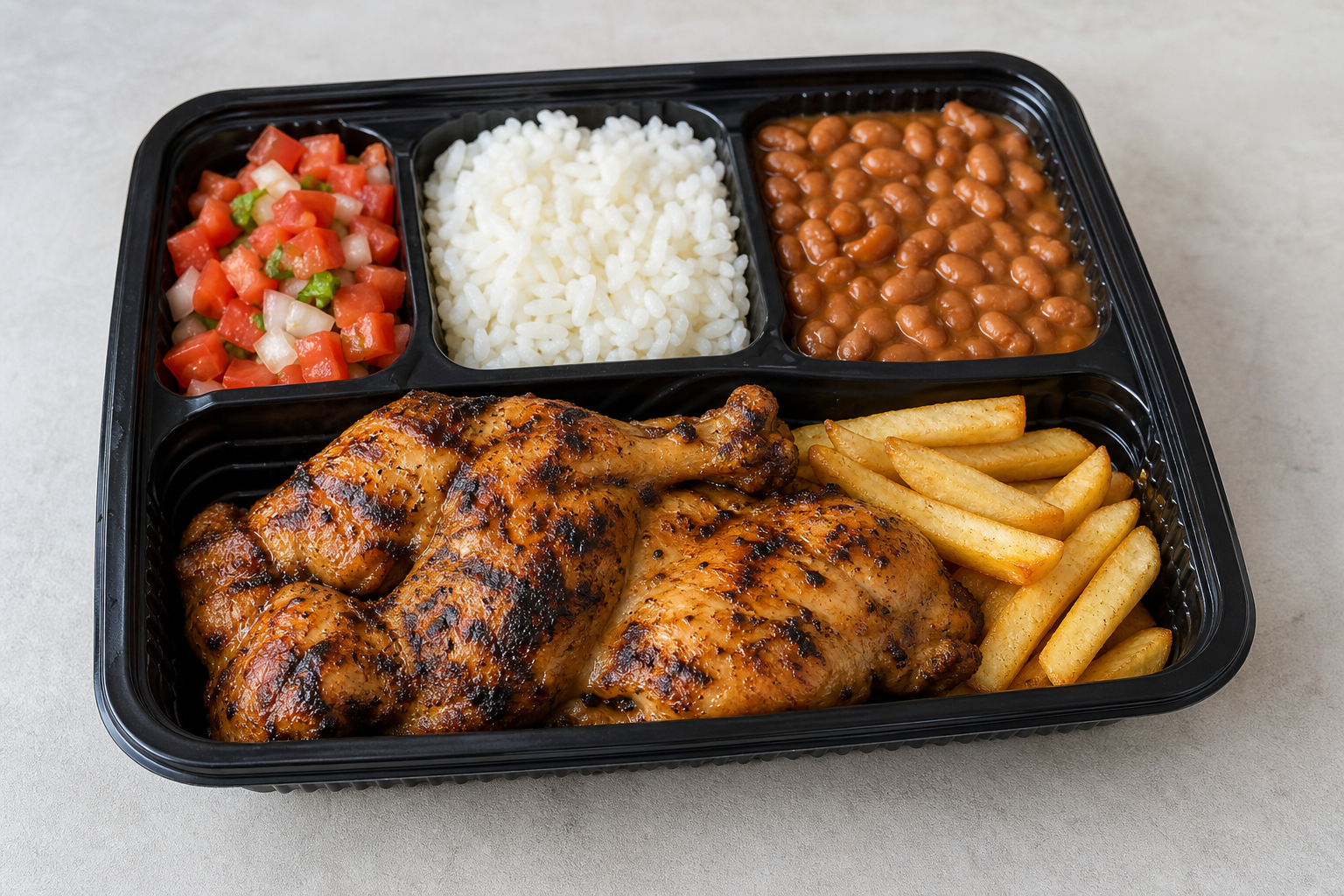 CL Grilled chicken meal latin P08 — Chile dish