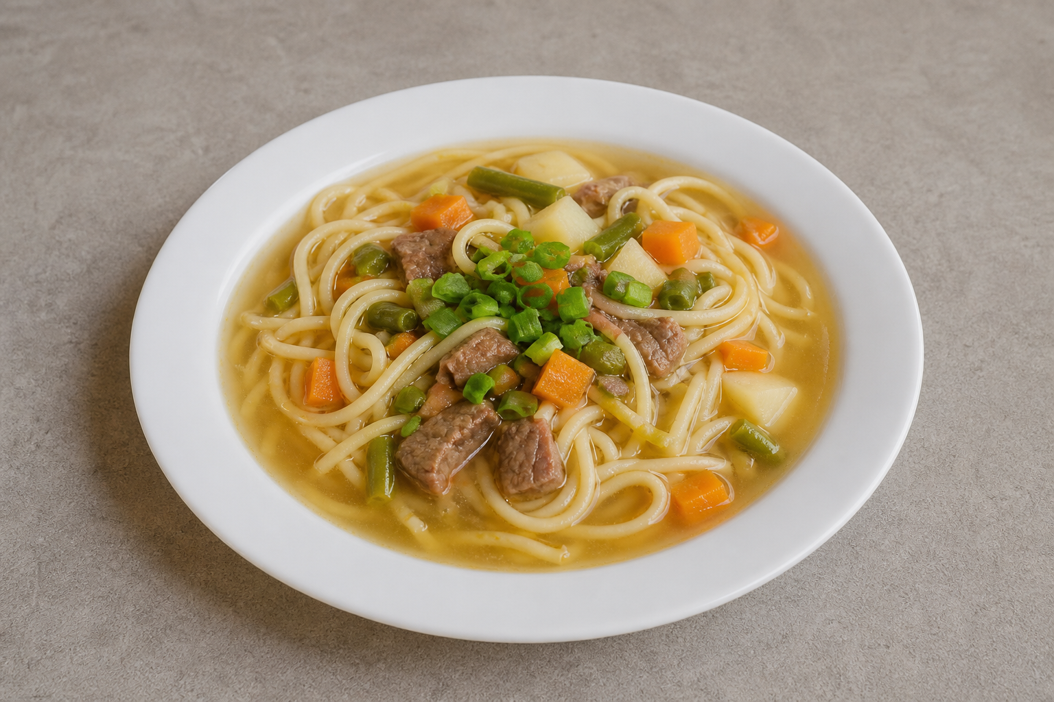 CL Local noodle bowl latin P09 — Chile dish