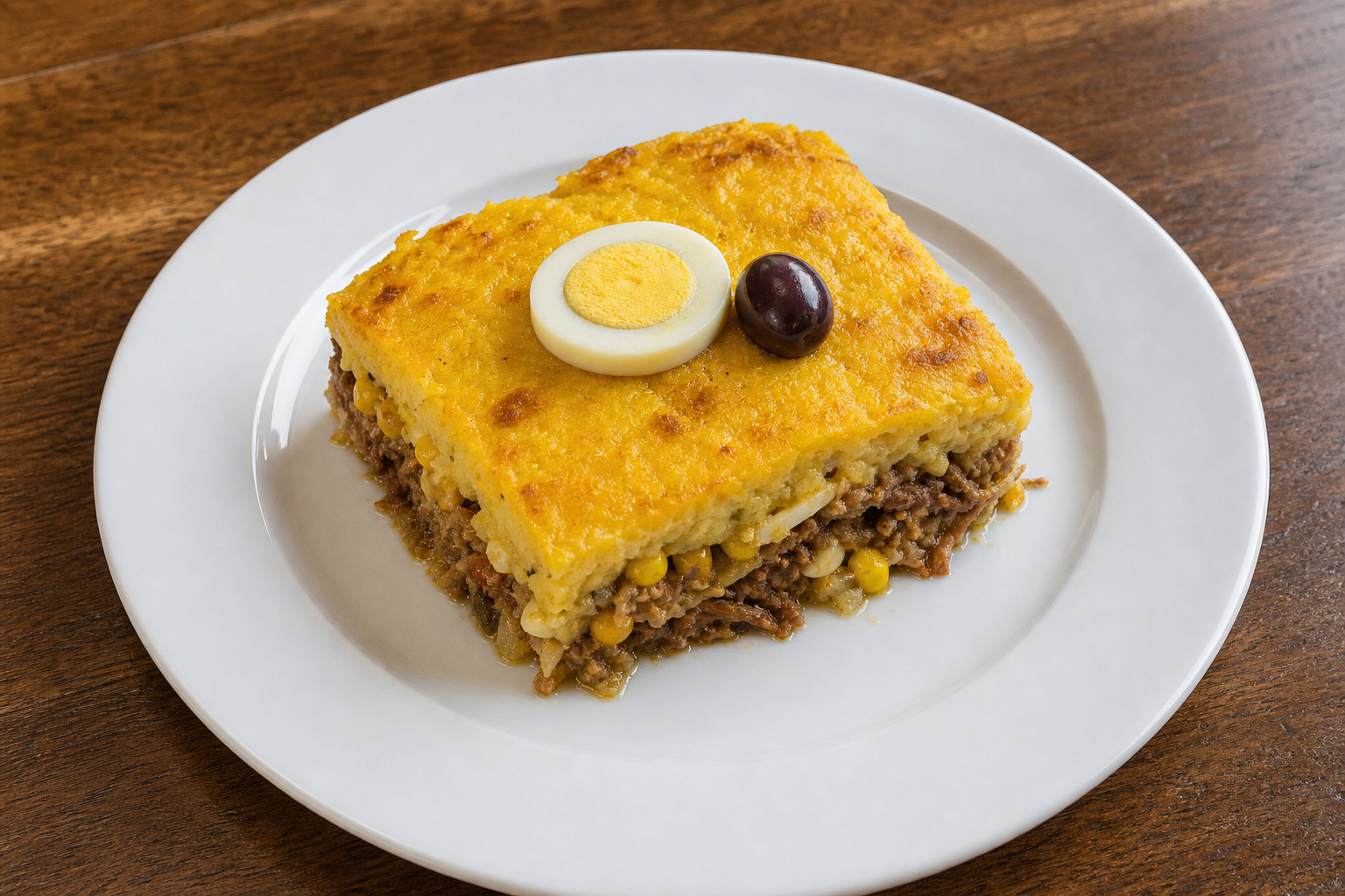 Photorealistic Pastel de choclo food image by VDAMO