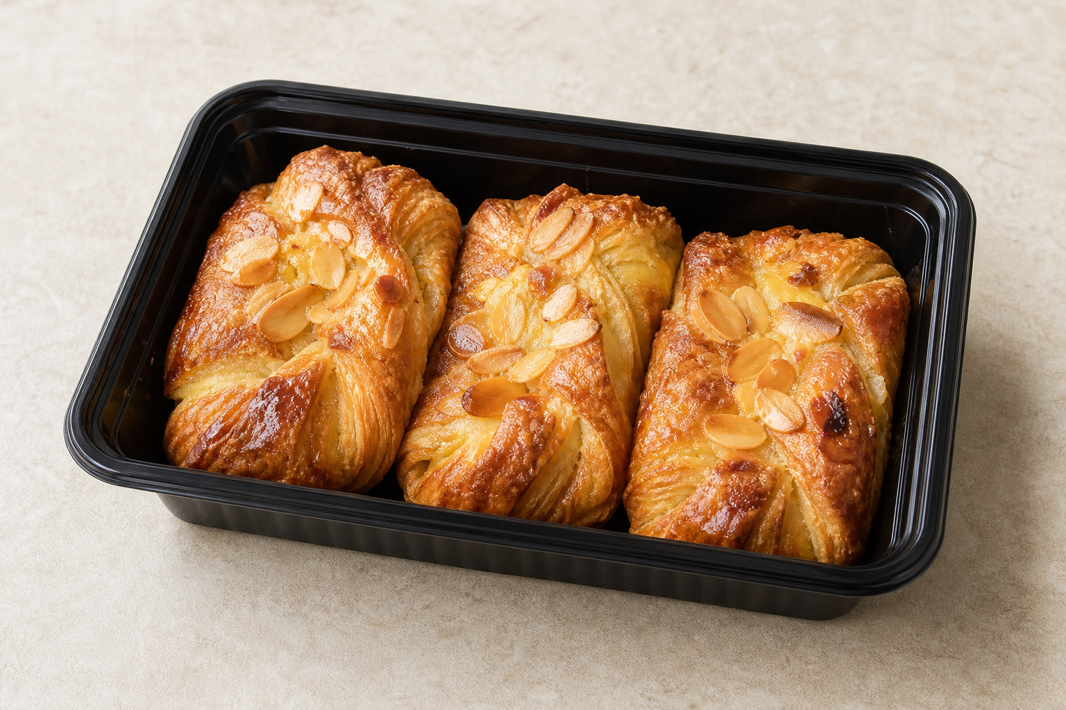 Photorealistic CN Almond Danish bakery P06 food image by VDAMO